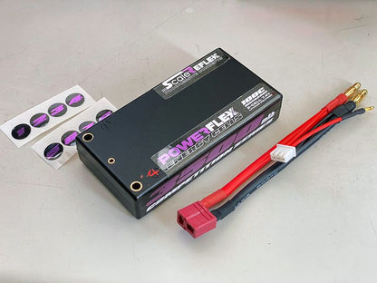 Scale Reflex | Shorty LiPo - 2S - 7.4 - 100C - 3500mAh - Purple | MPN: 3500-PUR