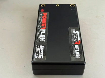 Scale Reflex | Shorty LiPo - 2S - 7.4 - 100C - 3500mAh - Red | MPN: 3500-RED