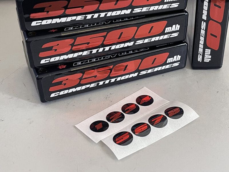 Scale Reflex | Shorty LiPo - 2S - 7.4 - 100C - 3500mAh - Red | MPN: 3500-RED