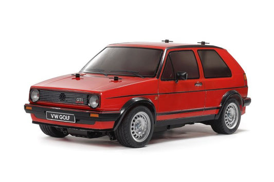 Tamiya | 1/10 R/C Volkswagen Golf II GTI 16V (Red Painted Body) | MPN: 47516