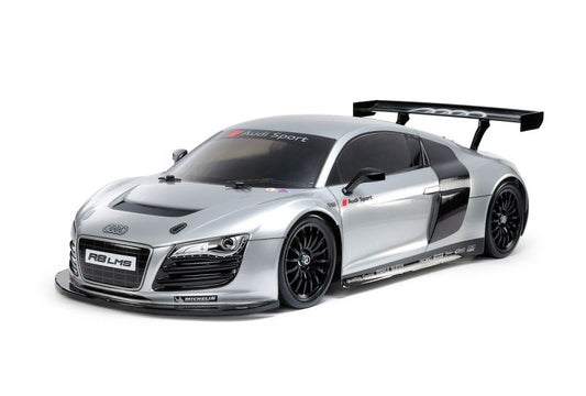Tamiya | 1/10 R/C Audi R8 LMS 2008 (Silver Painted Body) (TT-02) | MPN: 47517