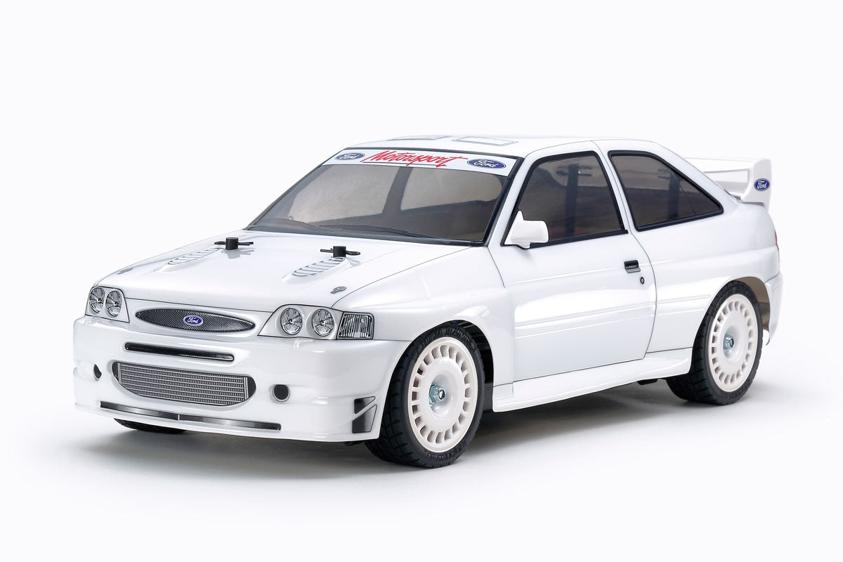 Tamiya | 1/10 RC 1998 Ford Escort Custom Kit, w/ TT-02 Chassis | MPN: 58691-A
