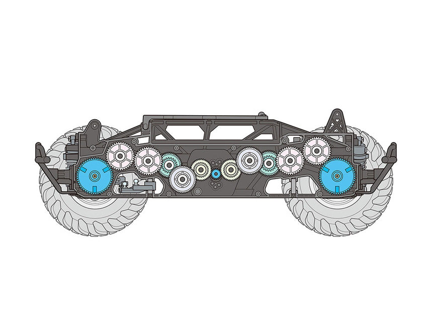 Tamiya | RC Squash Van  | MPN: 58725-A