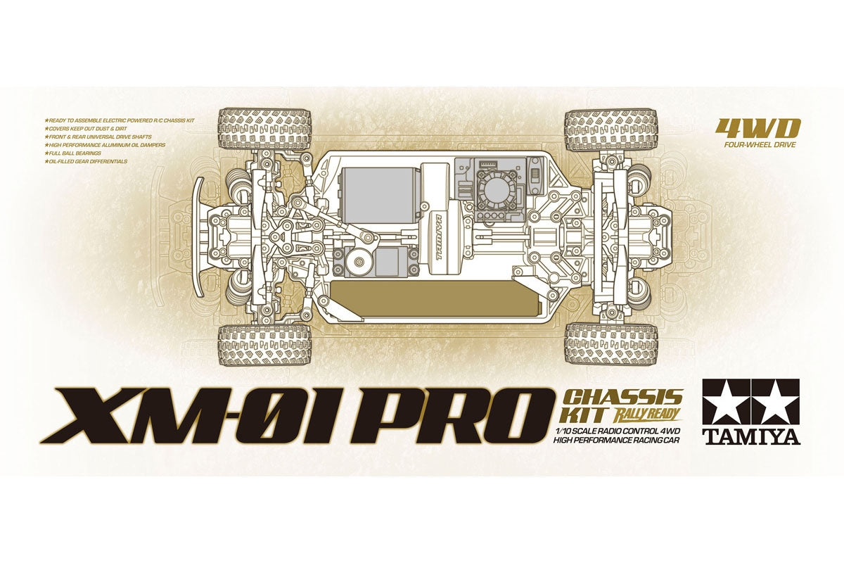 Tamiya | RC XM-01 Pro Chassis Kit  | MPN: 58738