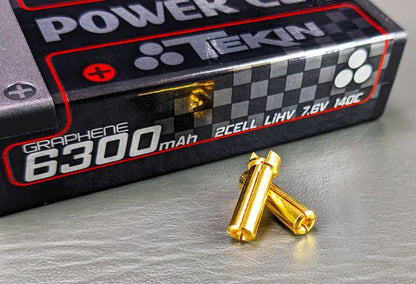 Tekin | 2H HV 6300mAh 140C Shorty 5mm Bullets Graphene LiPo | MPN: TT1618
