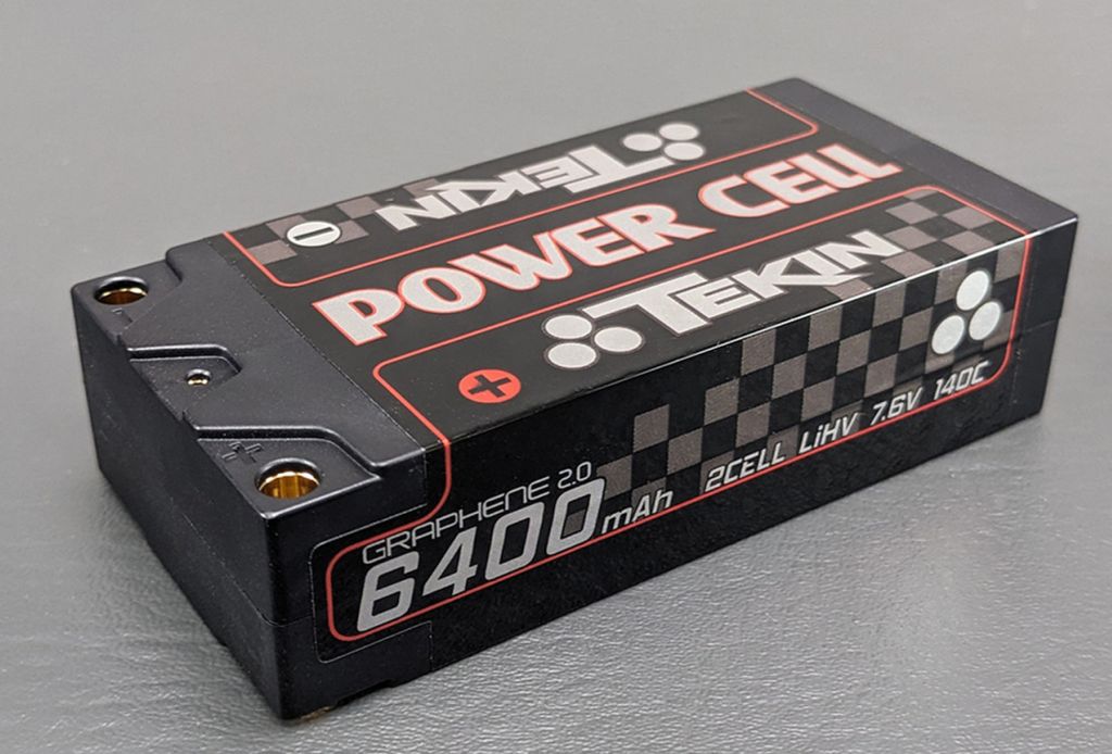 Tekin | 2S HV 7.6V 6400mAh 140C Shorty 5mm Bullets | MPN: TT1627