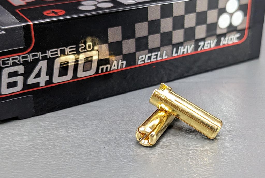 Tekin | 2S HV 7.6V 6400mAh 140C Shorty 5mm Bullets | MPN: TT1627