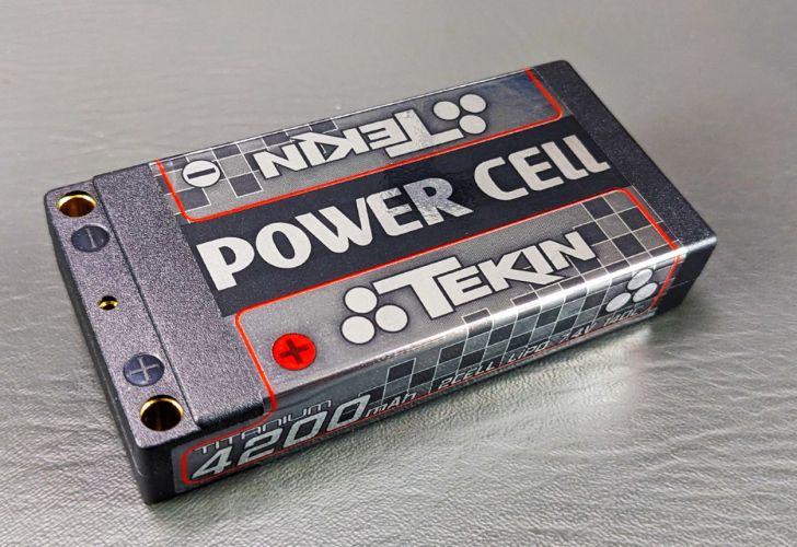 Tekin | 2S 4200mAh 140C Shorty ULCG 5mm Bullets Titanium LiPo | MPN: TT1655