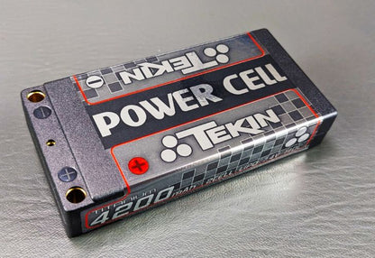 Tekin | 2S 4200mAh 140C Shorty ULCG 5mm Bullets Titanium LiPo | MPN: TT1655