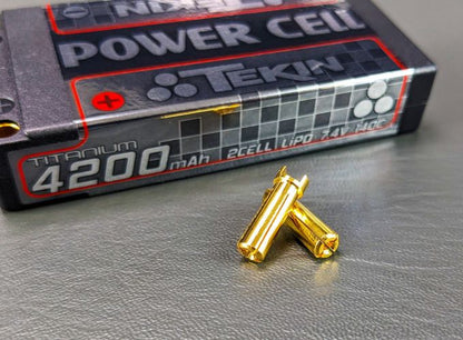 Tekin | 2S 4200mAh 140C Shorty ULCG 5mm Bullets Titanium LiPo | MPN: TT1655