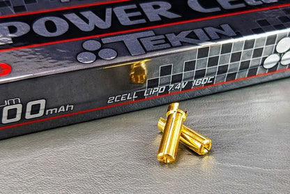 Tekin | 2S 6200mAh 160C Stick LCG 5mm Bullets Titanium LiPo | MPN: TT1656