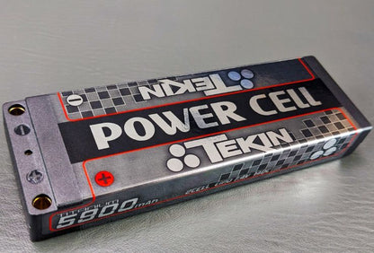 Tekin | 2S 5900mAh 140C Stick ULCG 5mm Bullets Titanium LiPo | MPN: TT1657