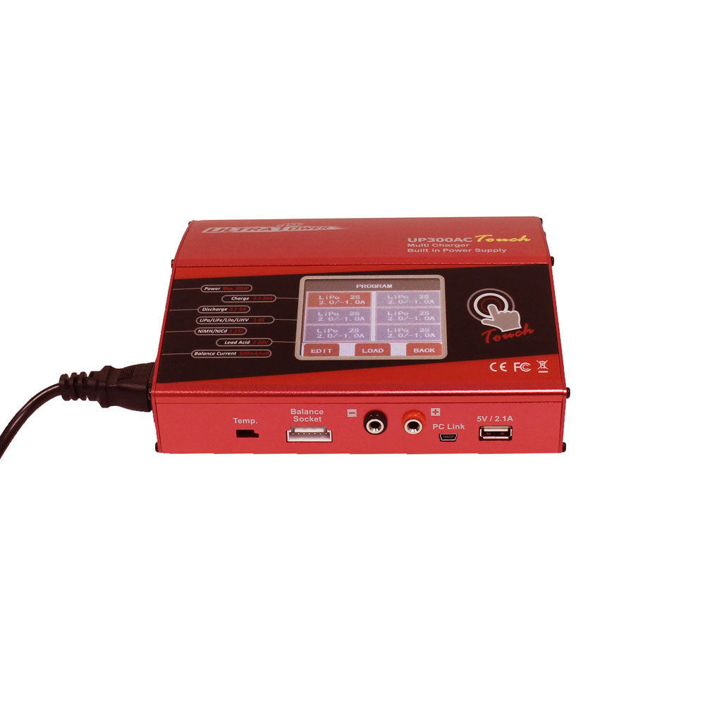 Ultra Power Technology | UP300AC Touch 300W Multi- Chemistry AC/DC Charger | MPN: UP300ACT