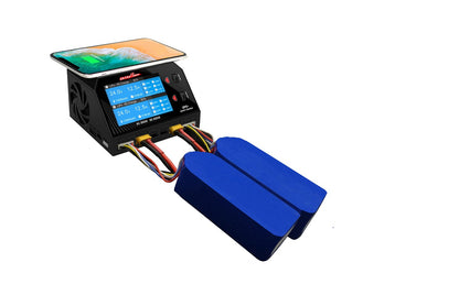 Ultra Power Technology | UP6+ AC 300W/DC 600W Dual Port Multi Chemistry AC/DC Charger | MPN: UP6PLUS