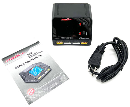 Ultra Power Technology | UP7 AC 200W / DC 400W Dual Port Multi Charger | MPN: UP7