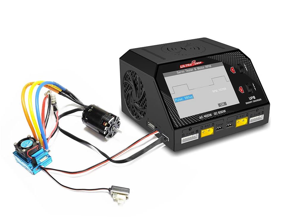 Ultra Power Technology | UP8 AC 400W / DC 600W Dual Port Charger | MPN: UP8