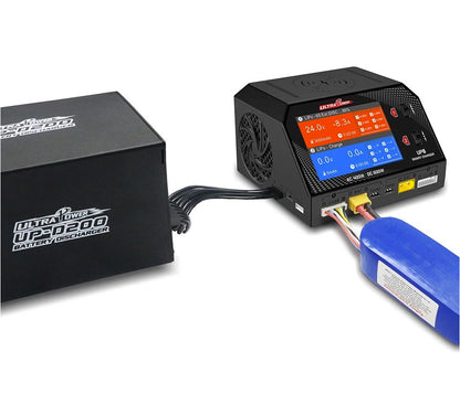 Ultra Power Technology | UP8 AC 400W / DC 600W Dual Port Charger | MPN: UP8