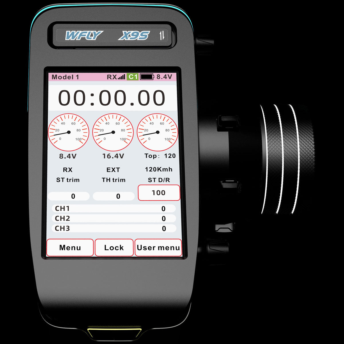 WFly | X9S 9-Channel 2.4GHz Digital Radio Set w/RG209S Receiver | MPN: X9S